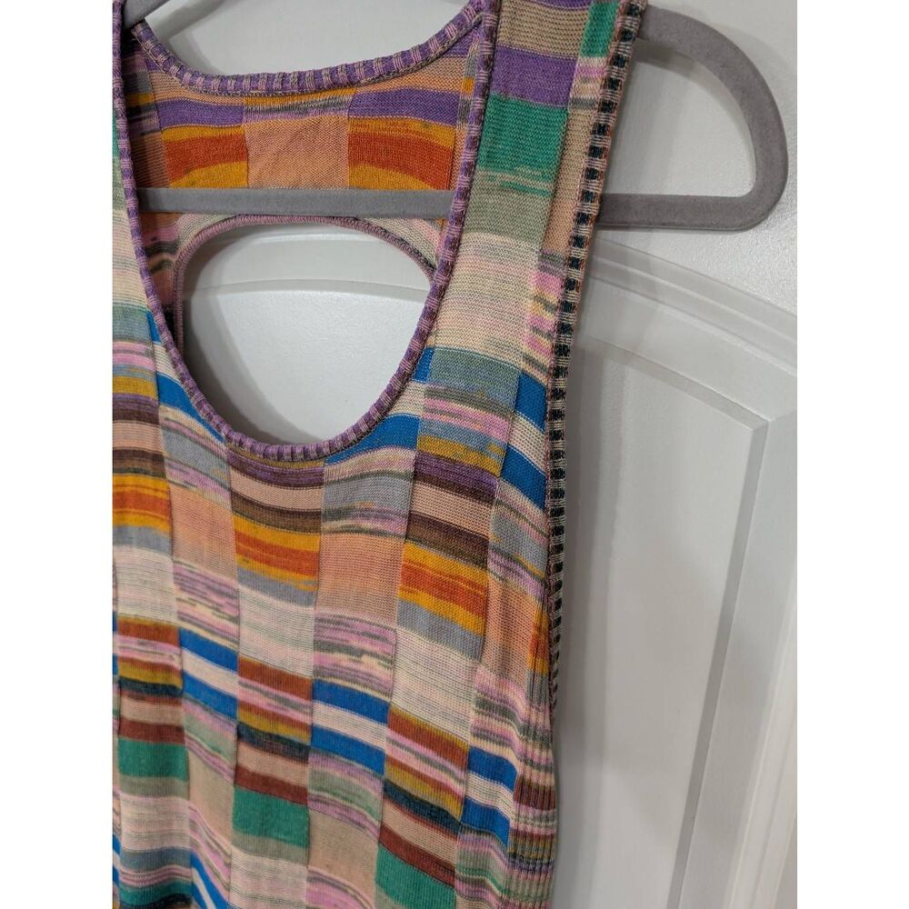 Anthropologie Multicolor Striped Midi Dress - Picture 5 of 9